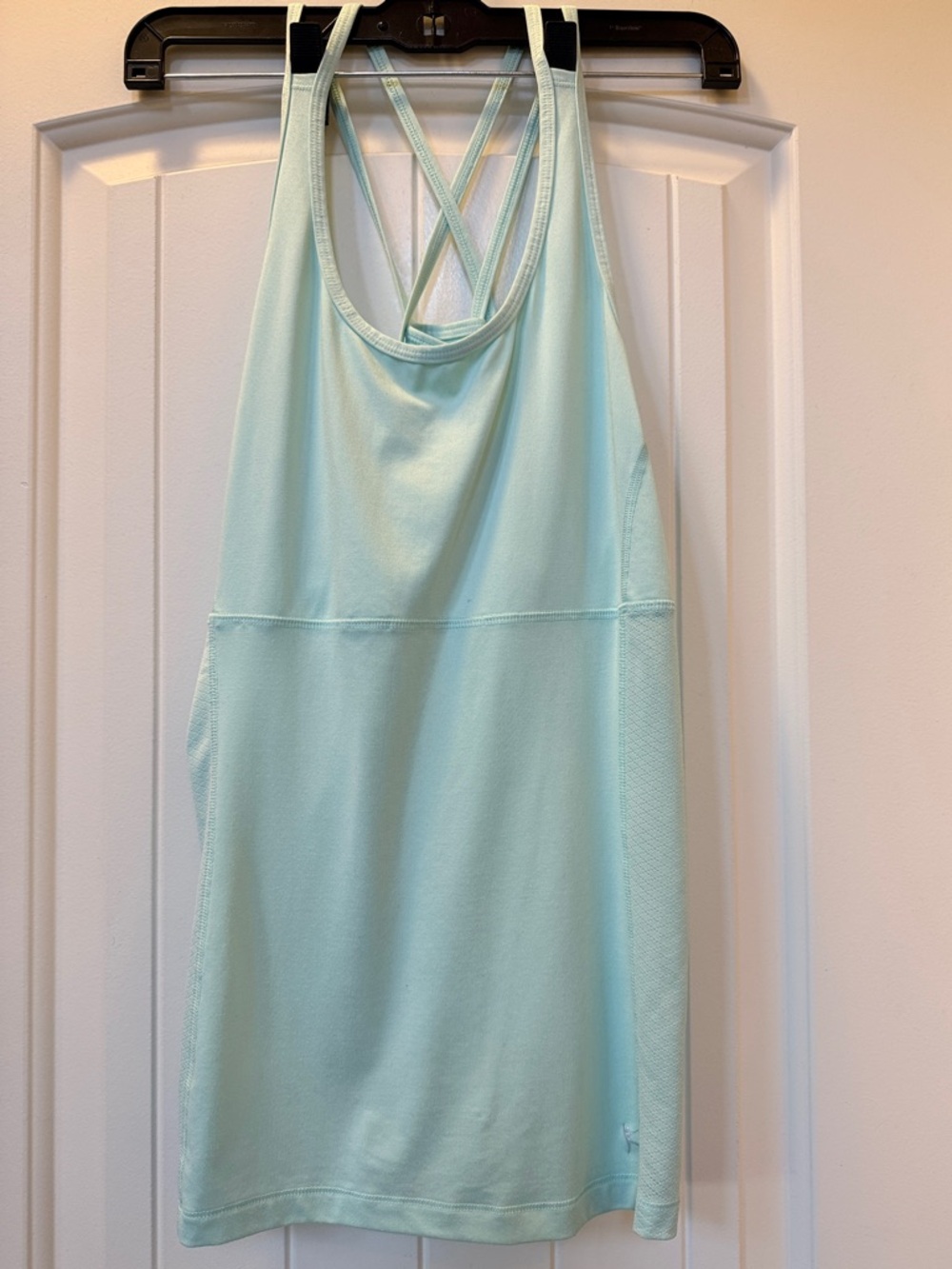 Danskin Mint Green Strappy Athletic Tank Top